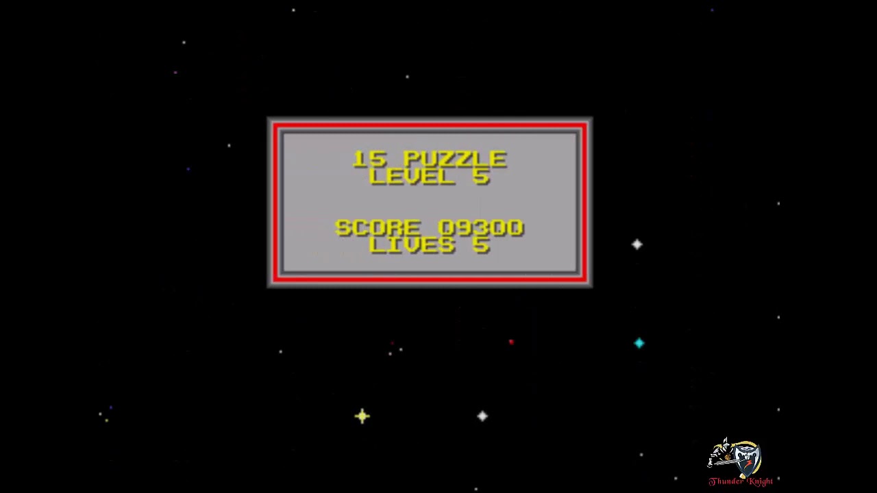 15 Puzzle - Full Gameplay - SEGA Genesis [Action 52]