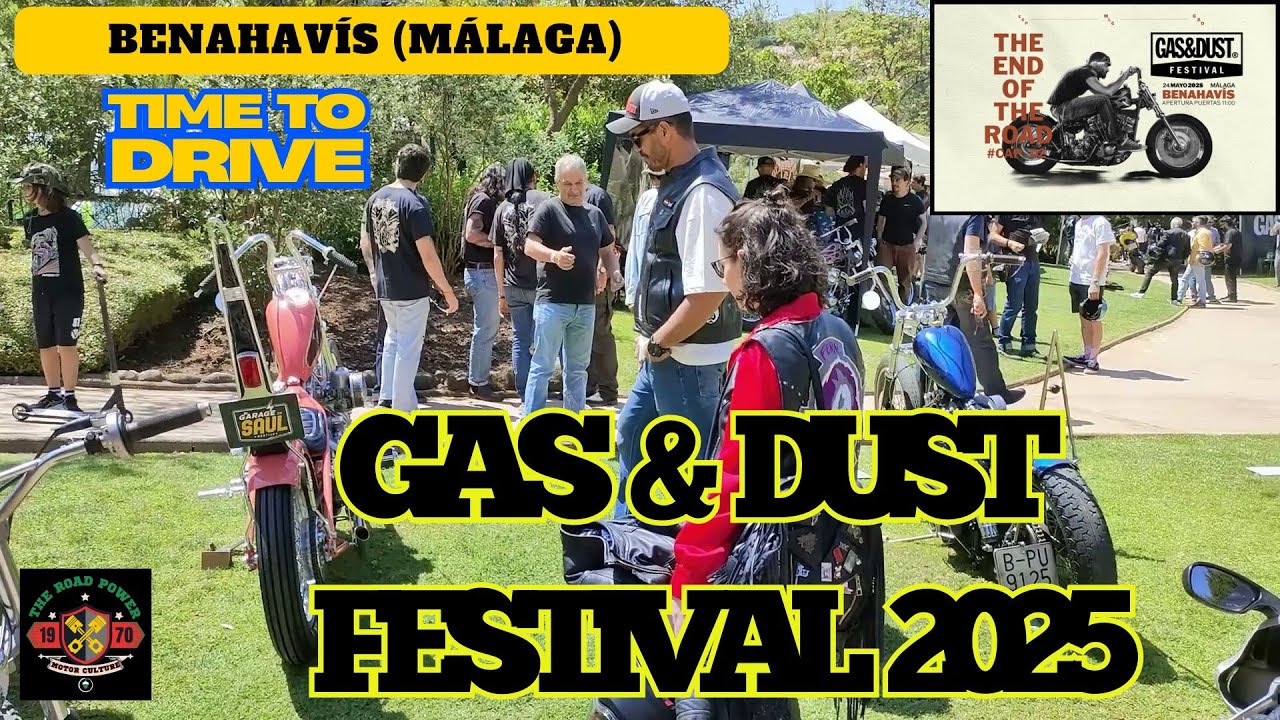 🏁GAS & DUST Festival ¡ Recinto Interior al detalle ! Benahavís ( Málaga) 24/5/2025