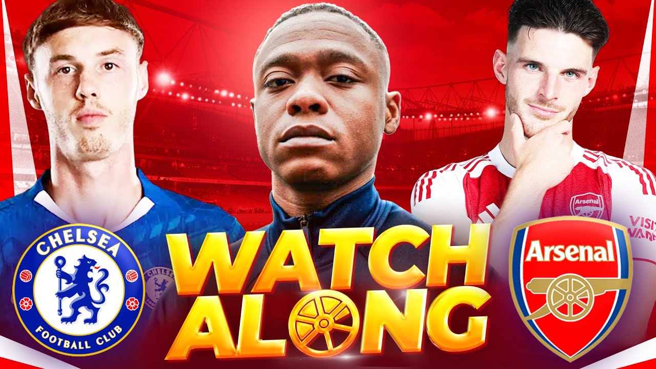 CHELSEA 2-3 ARSENAL LIVE WATCH ALONG! @deludedgooner