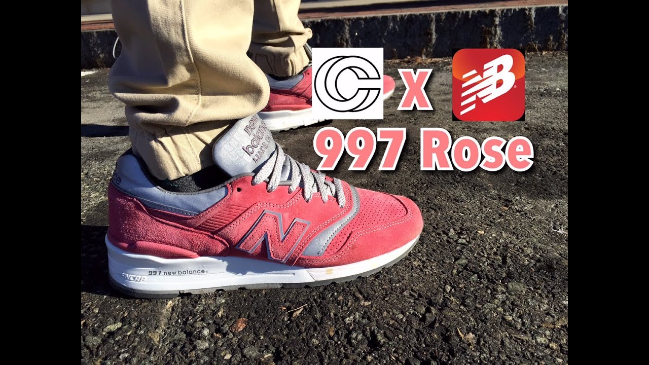 New Balance x Concepts 997 Rose ON FEET!
