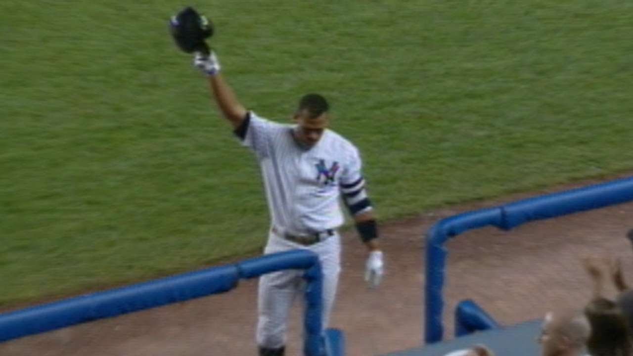 A-Rod homers twice in the 7th inning