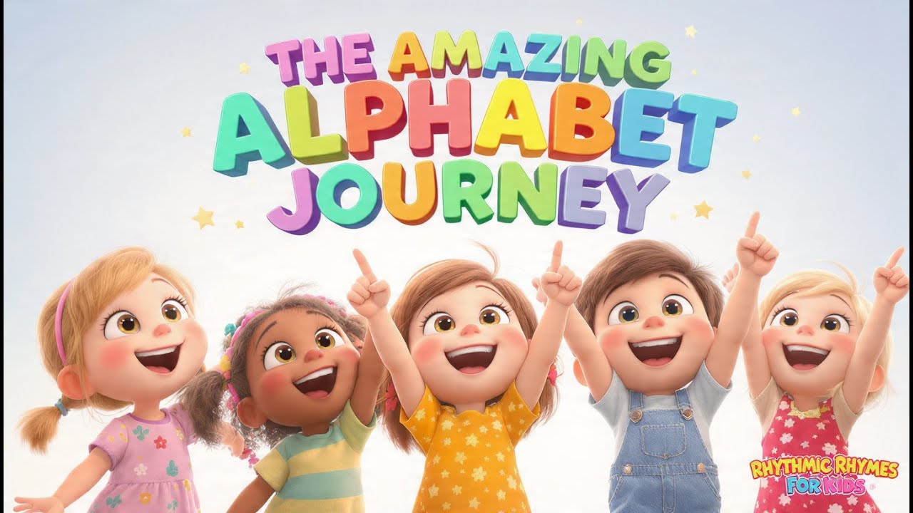 The Amazing Alphabet Journey | ABC Song for Kids | Rhythmic Rhymes