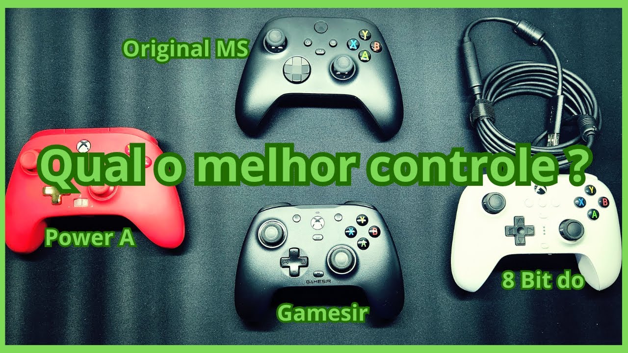 Power A, 8Bitdo ou Gamesir ? Qual o melhor controle pra Xbox ?