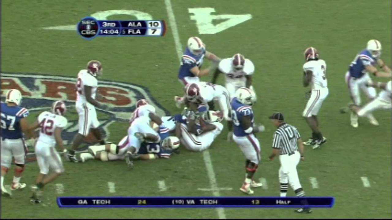 2006 #5 Florida Gators vs. Alabama Crimson Tide