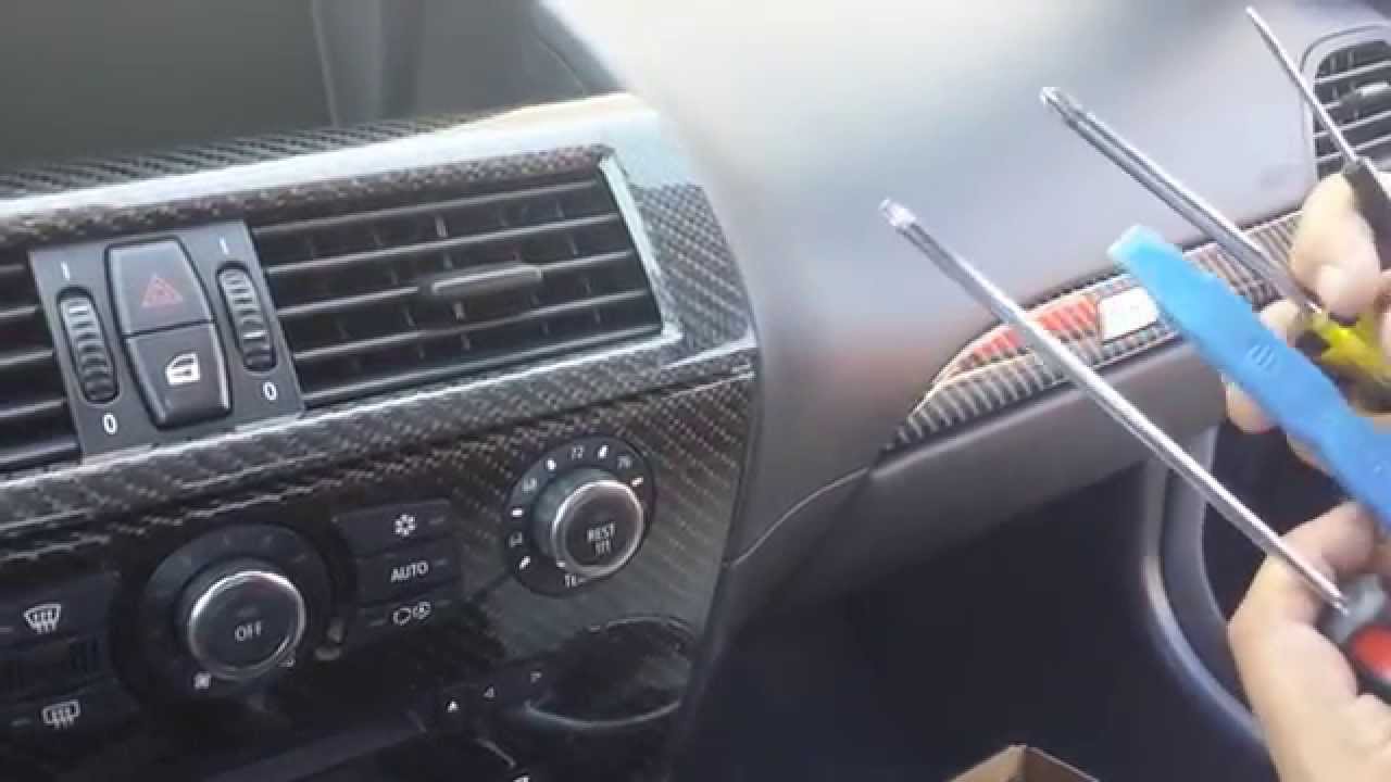 How To Remove Navigation / Radio / CCC unit from BMW 645 for Repair