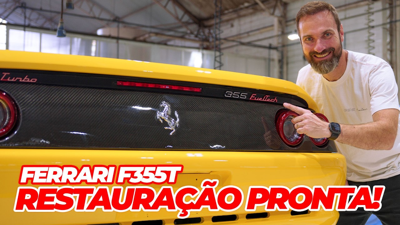 Minha Ferrari F355 Turbo está ficando pronta! E lancei um desafio dos grandes para a Kalu Imports