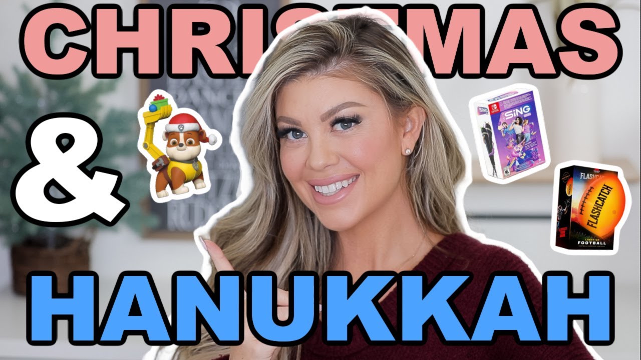 WHAT I GOT THE KIDS FOR CHRISTMAS + HANUKKAH | AGES 2, 5, 6, & 9