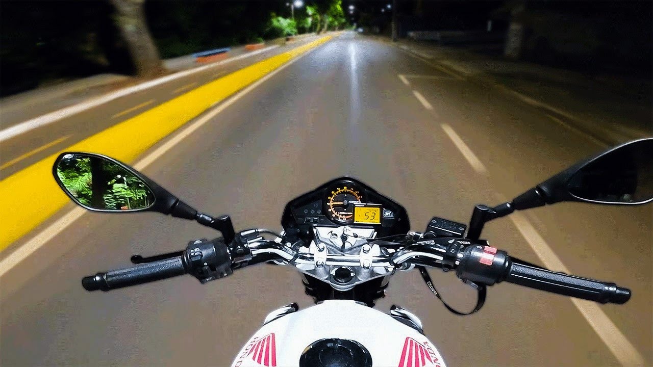 CB 300 NO MOTOVLOG NOTURNO