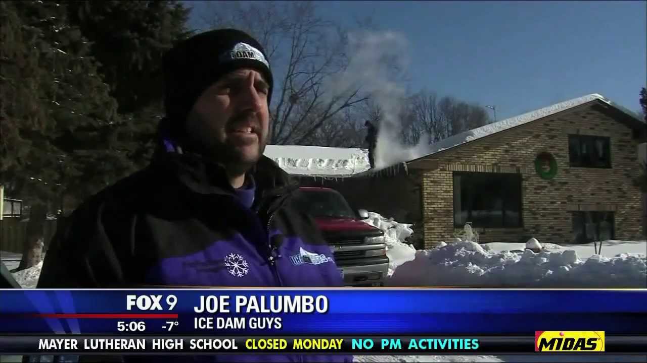 Heavy Demand for Ice Dam Removal in MN - Winter 2014
