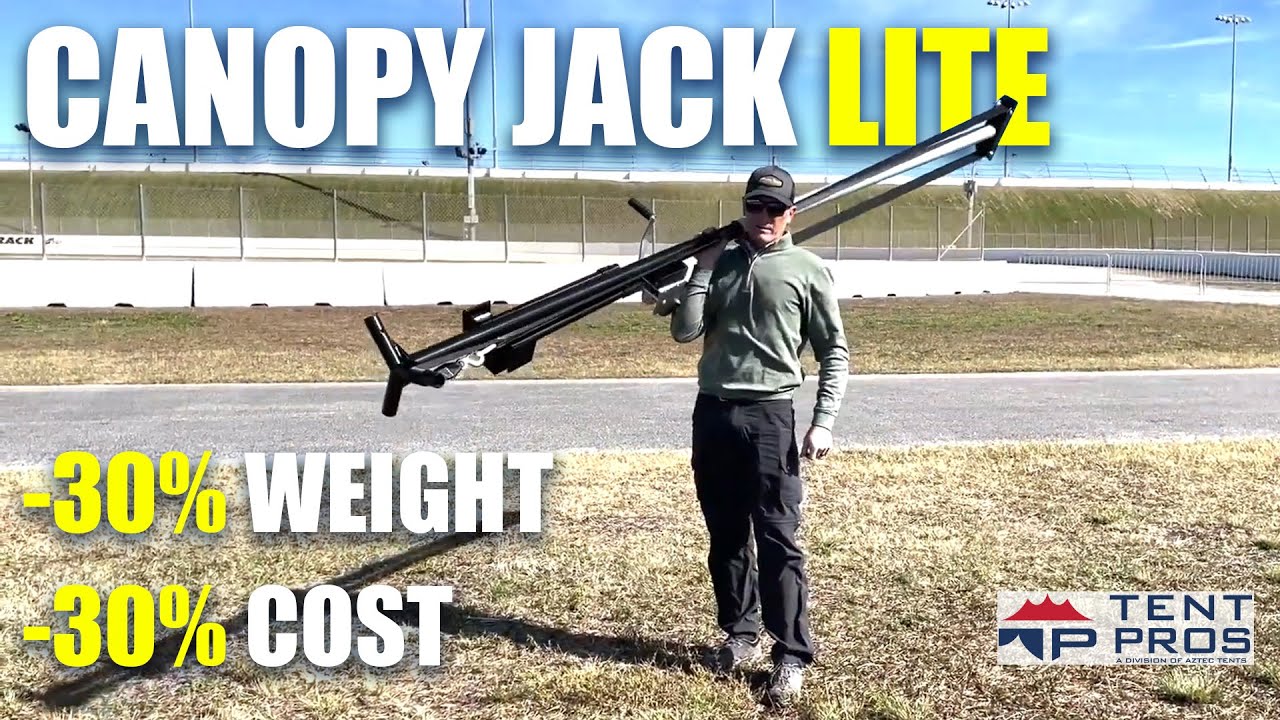 Smaller Tents, Easier Setups: Discover the New Canopy Jack Lite | Available at TentPros.com