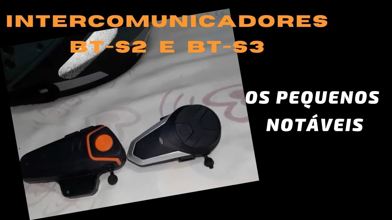 27 - Intercomunicador BT-S2 e BT-S3 para motociclistas.