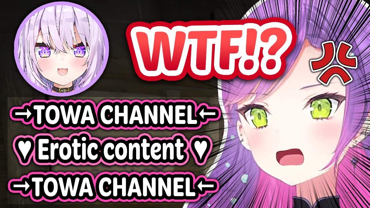 Okayu Ruins Towa's Public Image With Fake Lewd Ads... 【ENG Sub Hololive】
