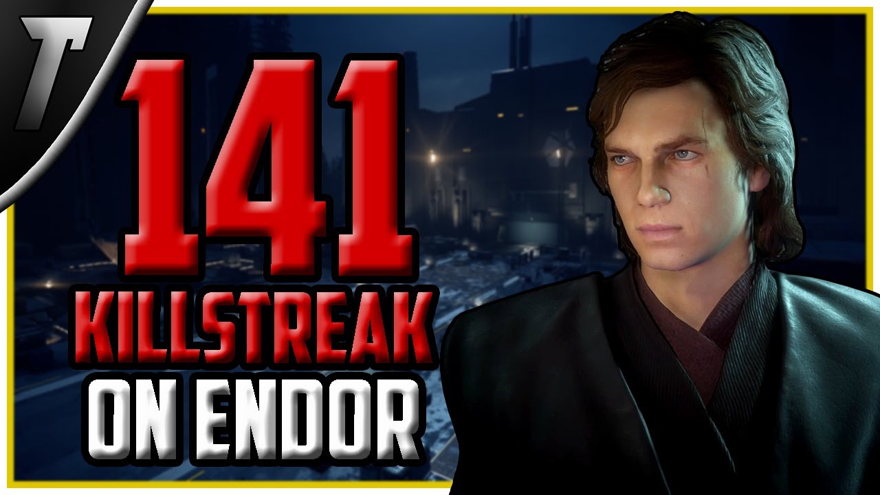 Star Wars Battlefront 2 Anakin Skywalker 141 Killstreak (Endor)