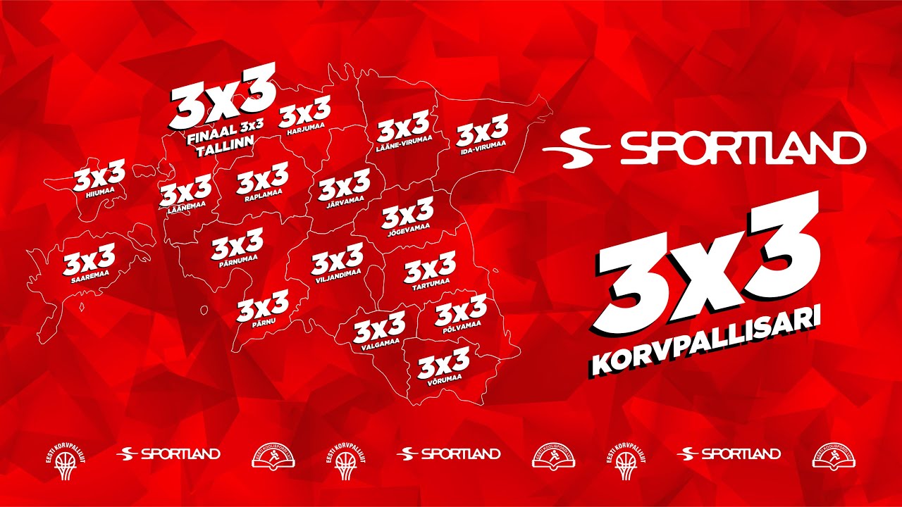 Sportland 3x3 korvpallisarja finaali otseülekanne