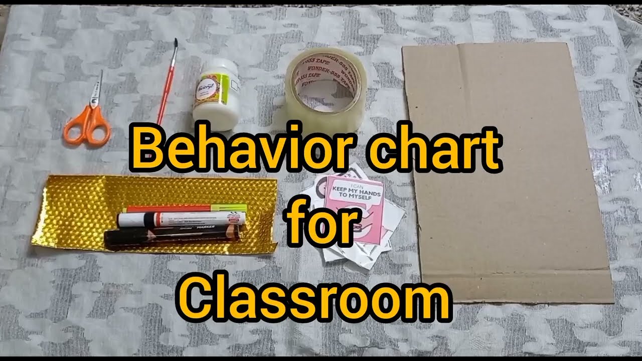 DIY Behavior chart|HOW to create a reward chart for classroom or home.#autism #behaviormodification