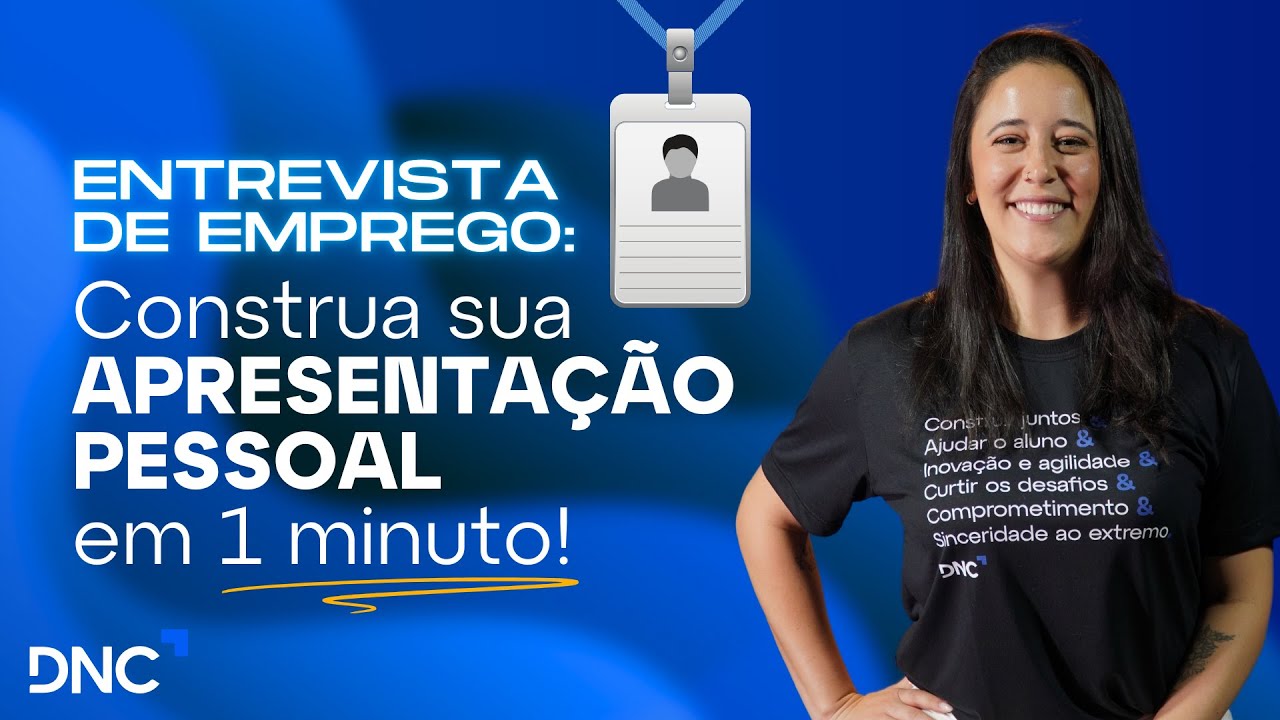 Como fazer um pitch: apresentação pessoal em 1 minuto!