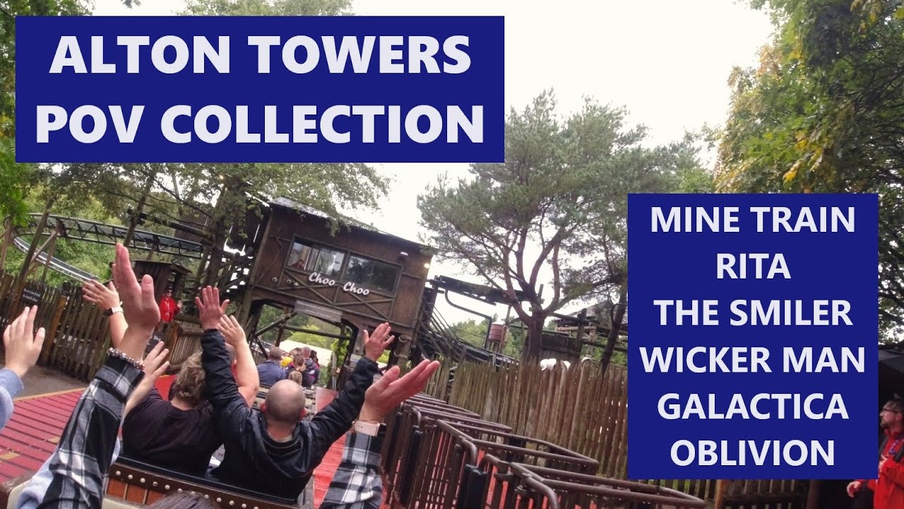 Alton Towers Rollercoaster POV Collection 2023