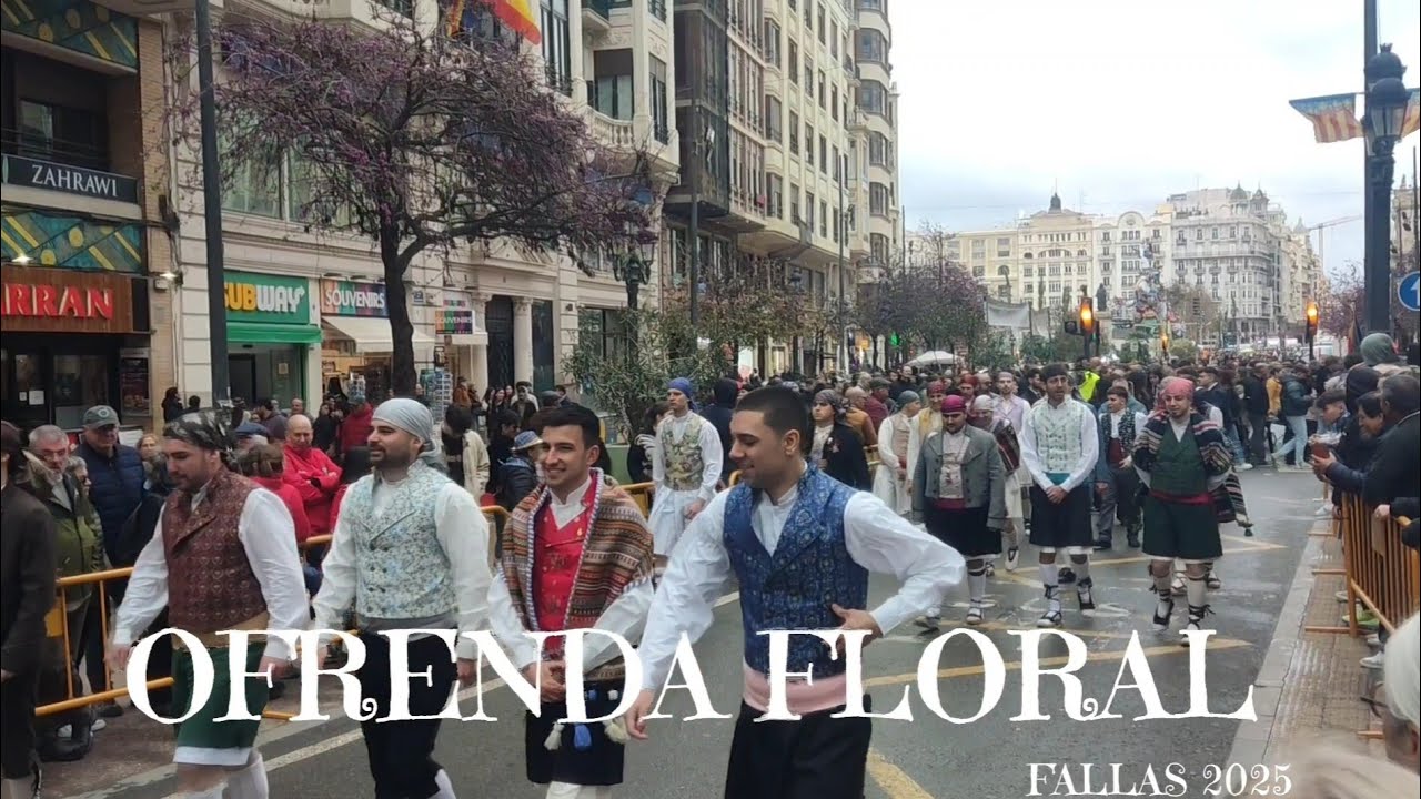 Ofrenda de las flores. Fallas 2025 (Valencia)