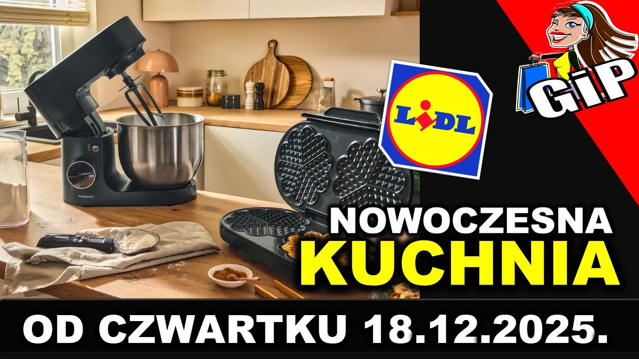 LIDL | Promocje do kuchni | AGD | Oferta Od Czwartku 18.12.2025.