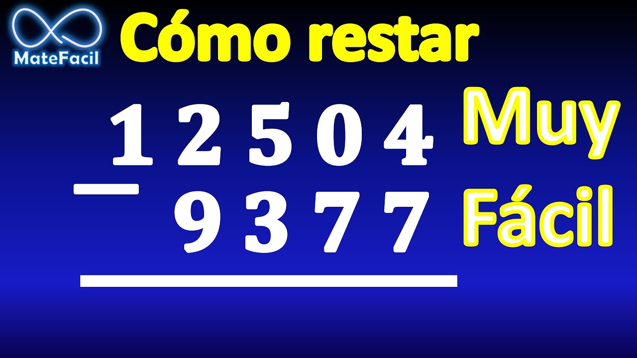 2. Cómo restar llevando prestado (explicación paso a paso) EJERCICIO RESUELTO