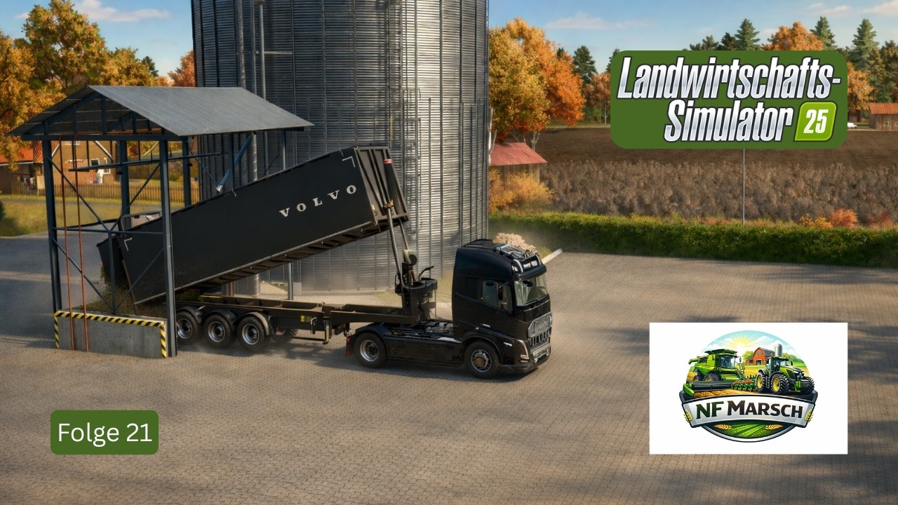 LS25 NF Marsch 🚜 F21 | Stromproduktion gestartet! Windrad läuft endlich ⚡