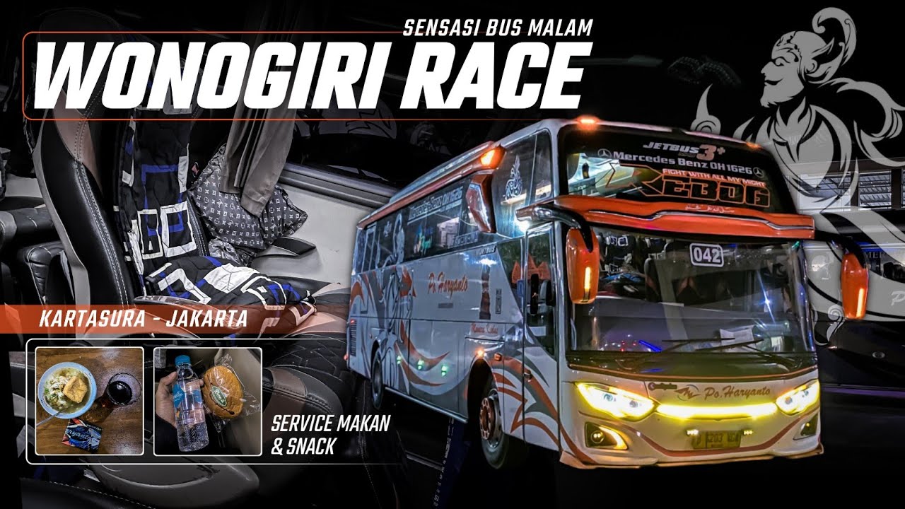 SENSASI BUS BALAP LINE WONOGIRI ‼️ PO HARYANTO 042 REBOG ‼️ SAMPAI CEPAT KARTASURA - JAKARTA ‼️