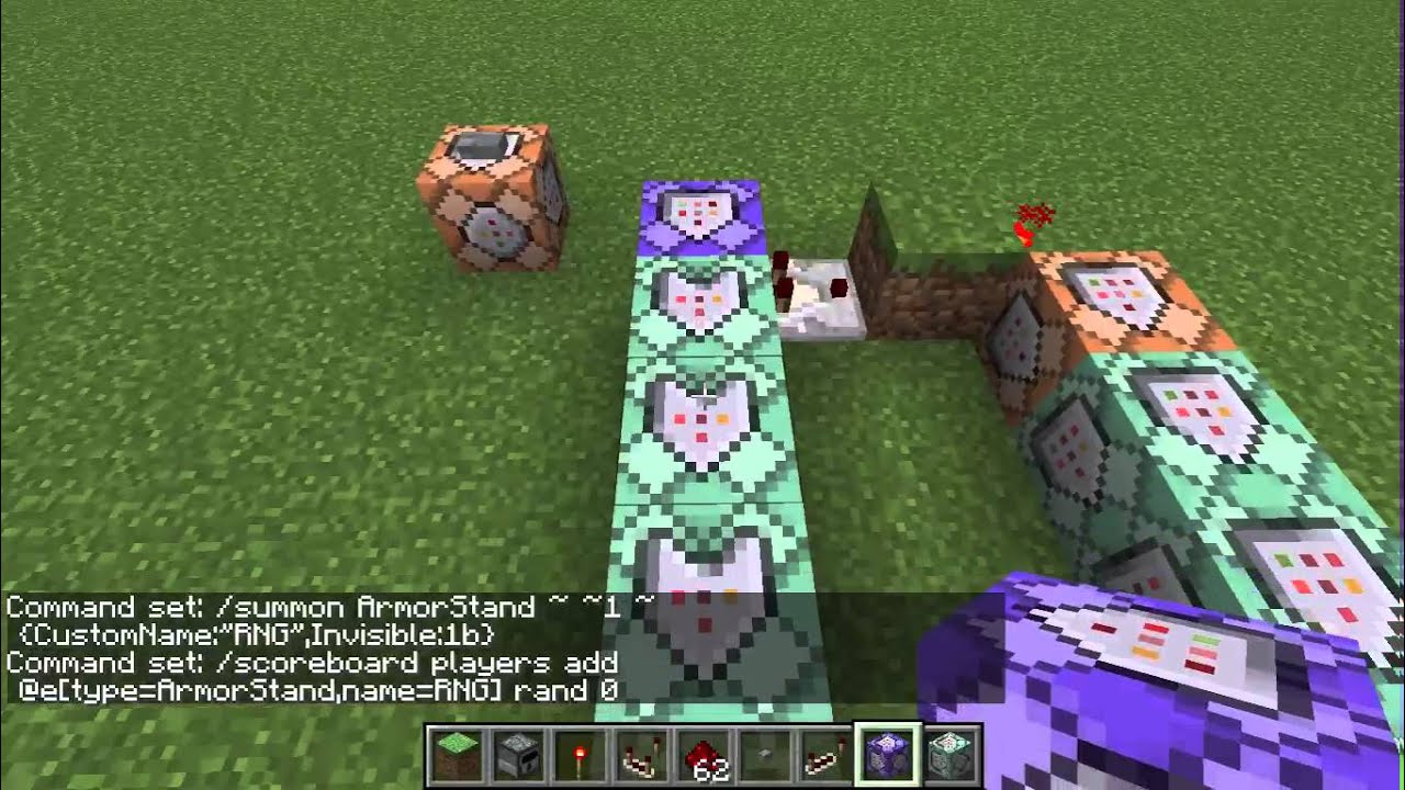 Minecraft: Scoreboard-Based Random Number Generator