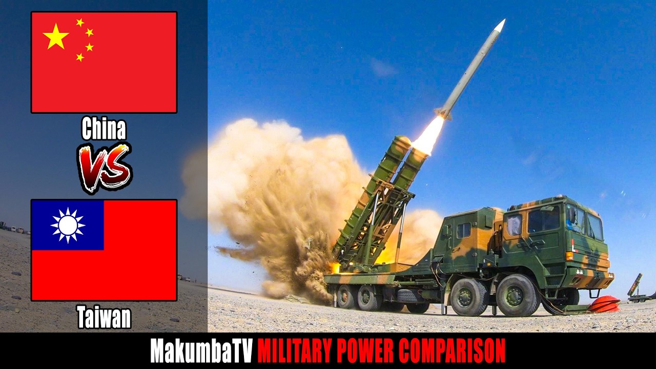 Chiny vs Tajwan 2025 | Porównanie siły militarnej #militarypower