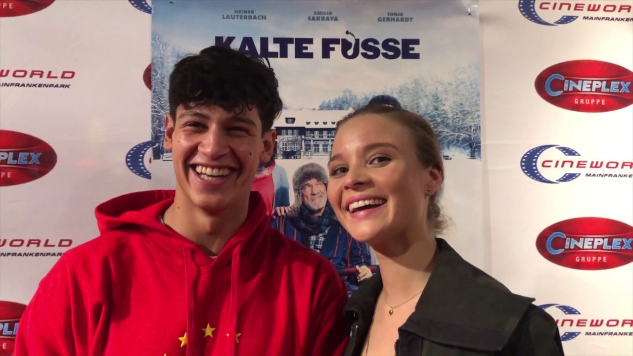 Interview mit den Hauptdarstellern von KALTE FÜSSE Sonja Gerhardt und Emilio Sakraya