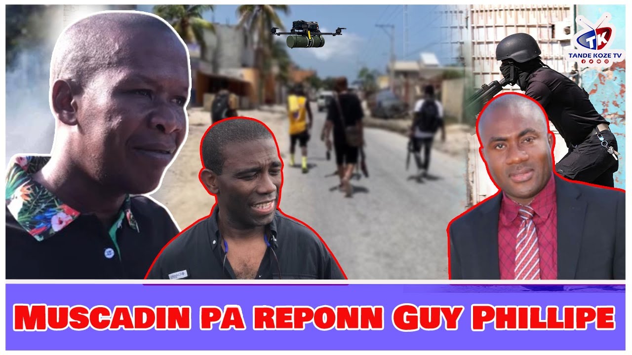 Men pouki rezon CG Muscadin pa vle antre nan menm mouvman ak Guy Phillipe. Theriel pale koze a