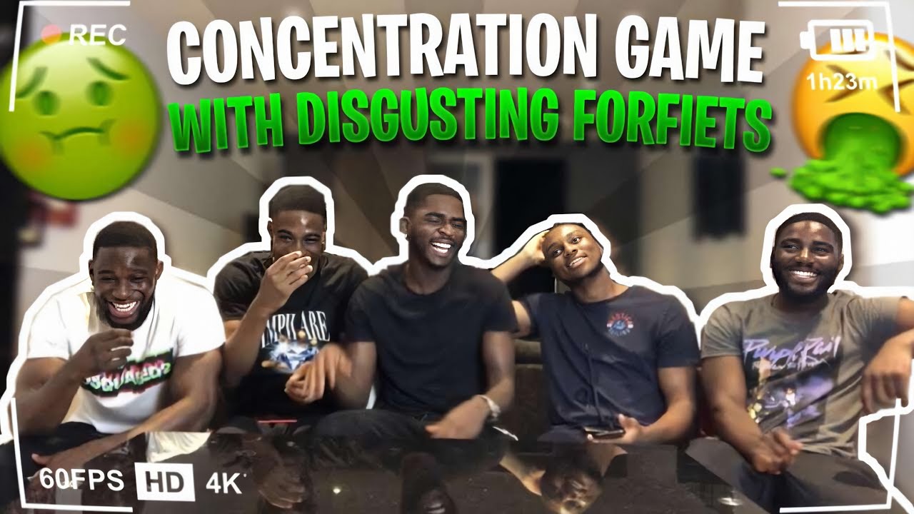 INTENSE GAME OF CONCENTRATION FT @mosesldn1 @dice_tej @AyMilli TV & NkLdn *disgusting forfeit*