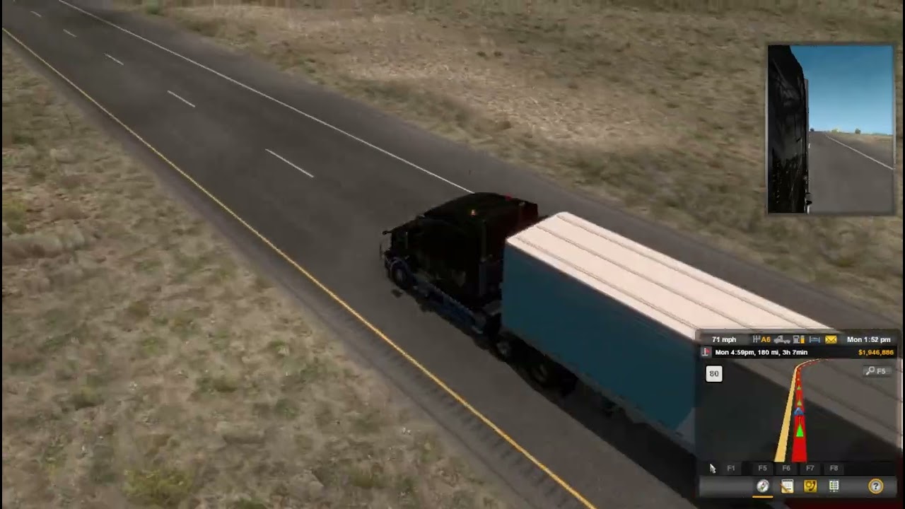 I Survived the Most Dangerous Storm in American Truck Simulator!