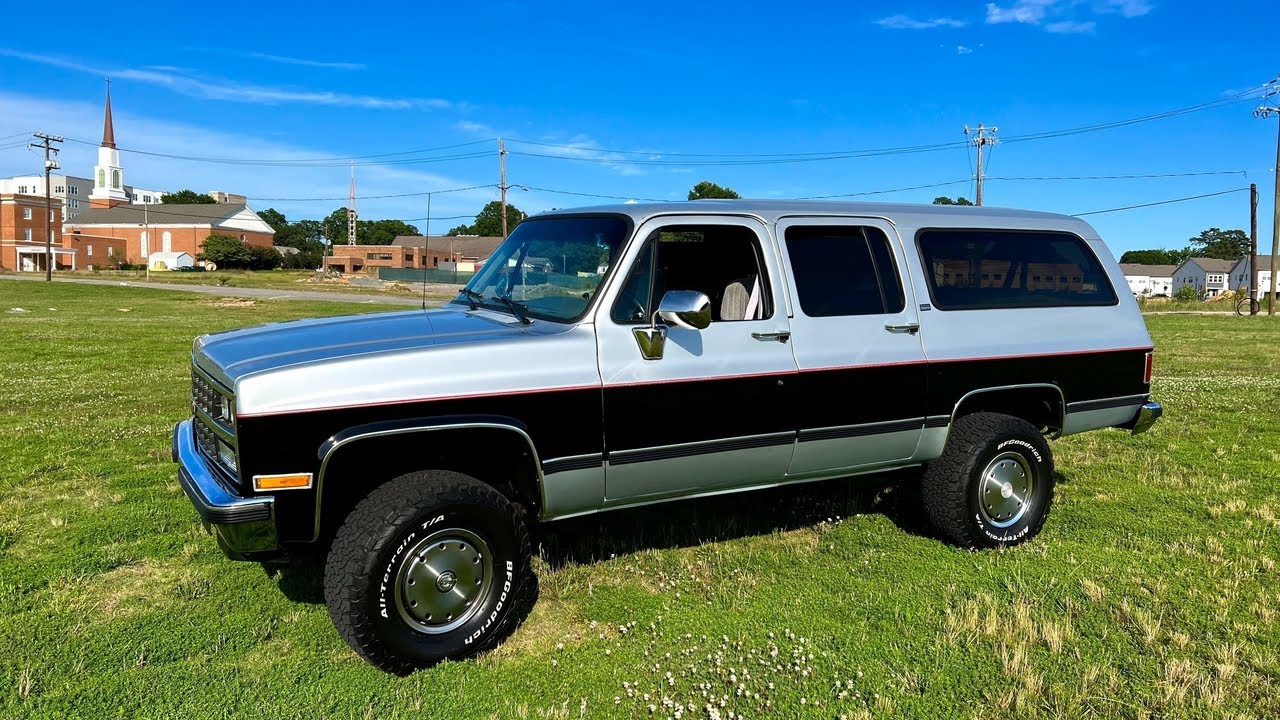 Restored 1990 Suburban V1500 Silverado 4x4 Walk-Around/Drive (Sold)
