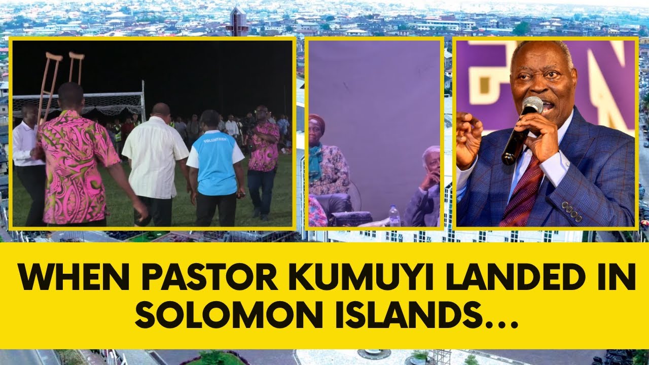 MASSIVE Highlights From Pastor Kumuyi Global Crusade In Solomon Island