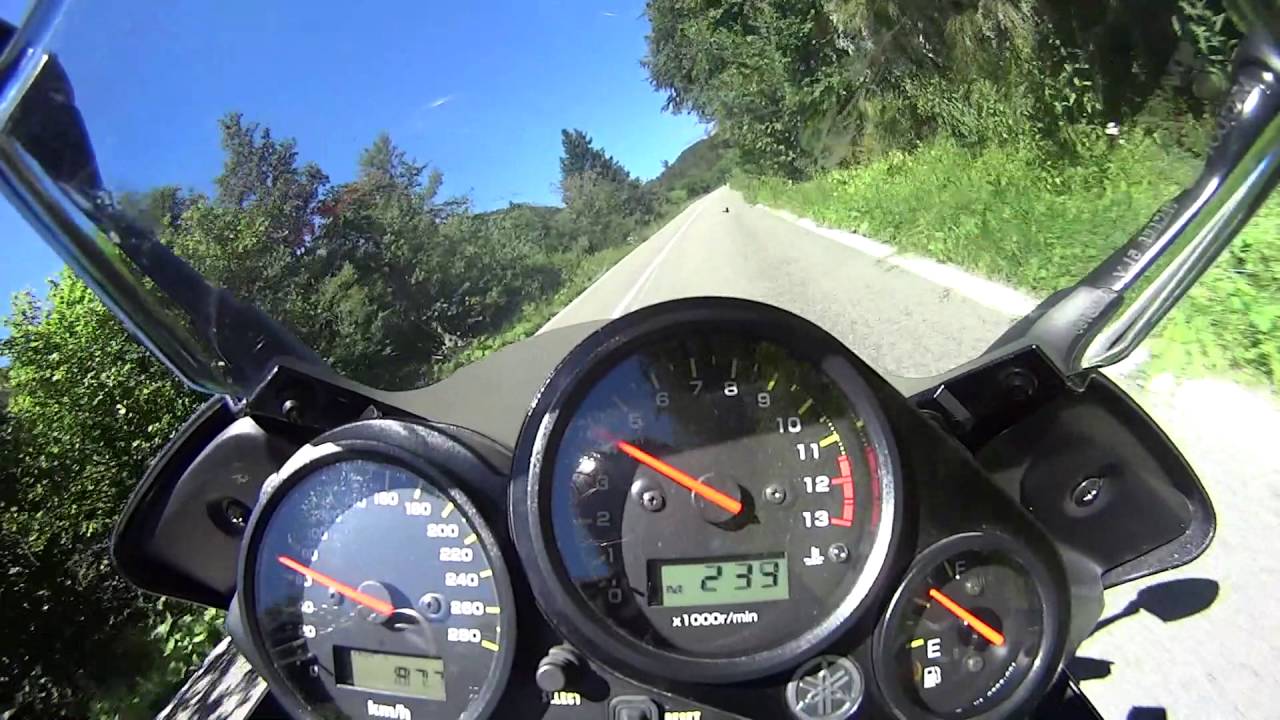 Erbezzo-Passo Fittanze. Yamaha FZS 1000 Fazer