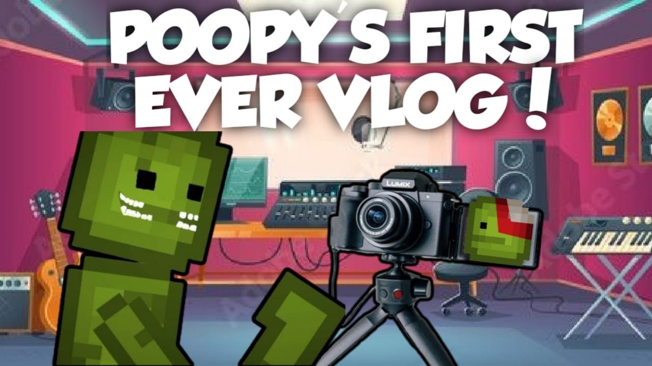 WHEN POOPY'S FIRST EVER YOUTUBE VLOG BECOMES VIRAL - MELONPLAYGROUND