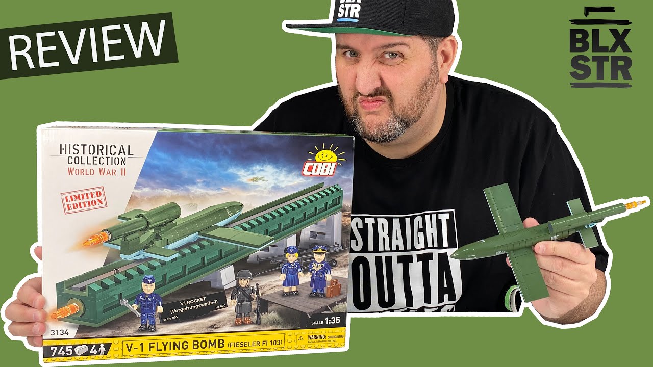 COBI V-1 Flying Bomb (Fieseler Fi 103) - Limited Edition💥 1:35 ▶️ REVIEW ➡️ COBI-3134 & COBI-3135
