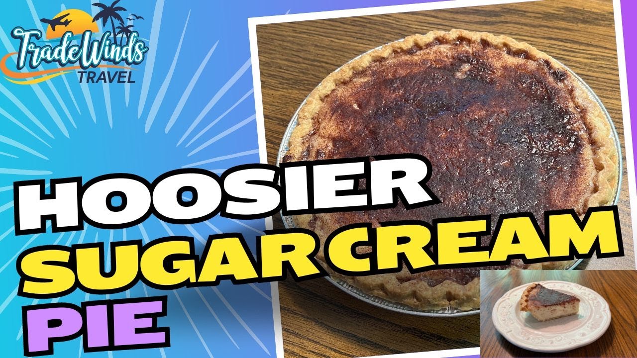Hoosier Sugar Cream Pie 🥧 | Classic Indiana Dessert with the Taste of Christmas