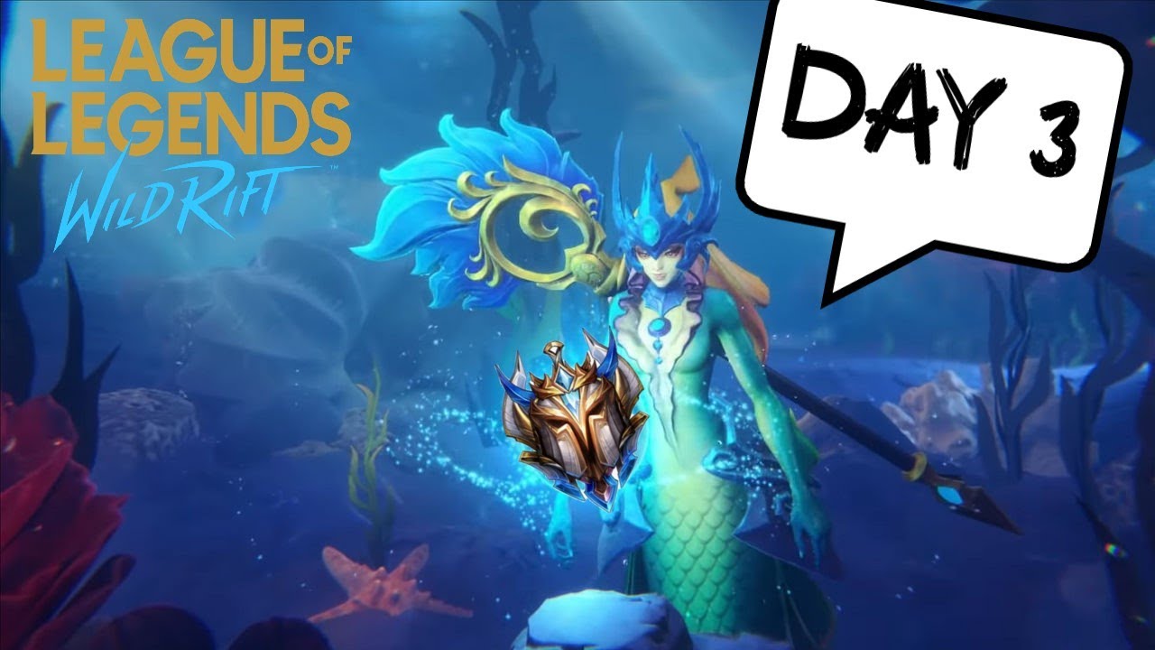 Wild Rift: UNRANKED TO CHALLENGER - DAY 3