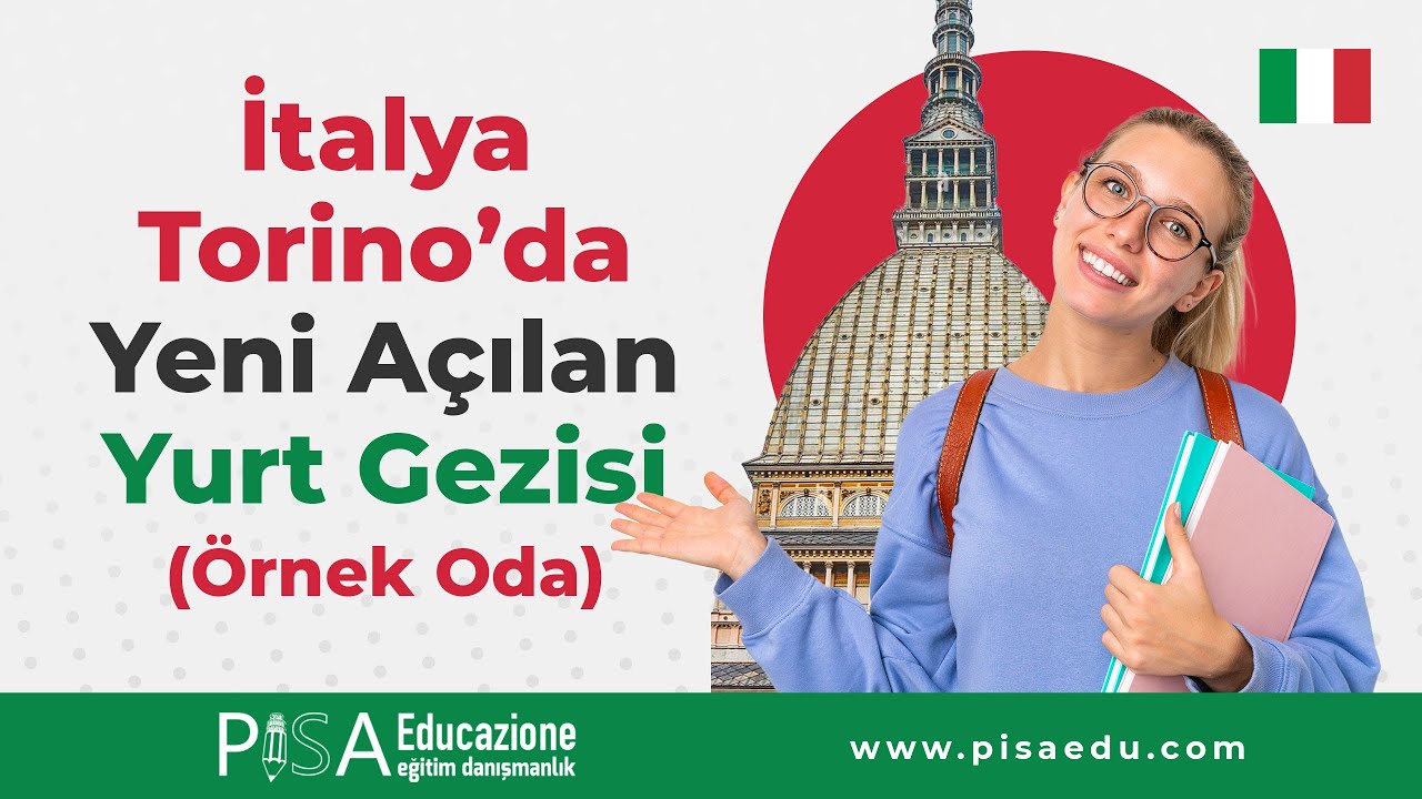 Torino'da Yeni Açılan Öğrenci Yurdu - (Örnek Oda)
