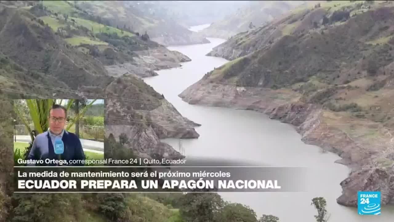 Informe desde Quito: Ecuador se prepara para un apagón nacional en medio de la crisis eléctrica