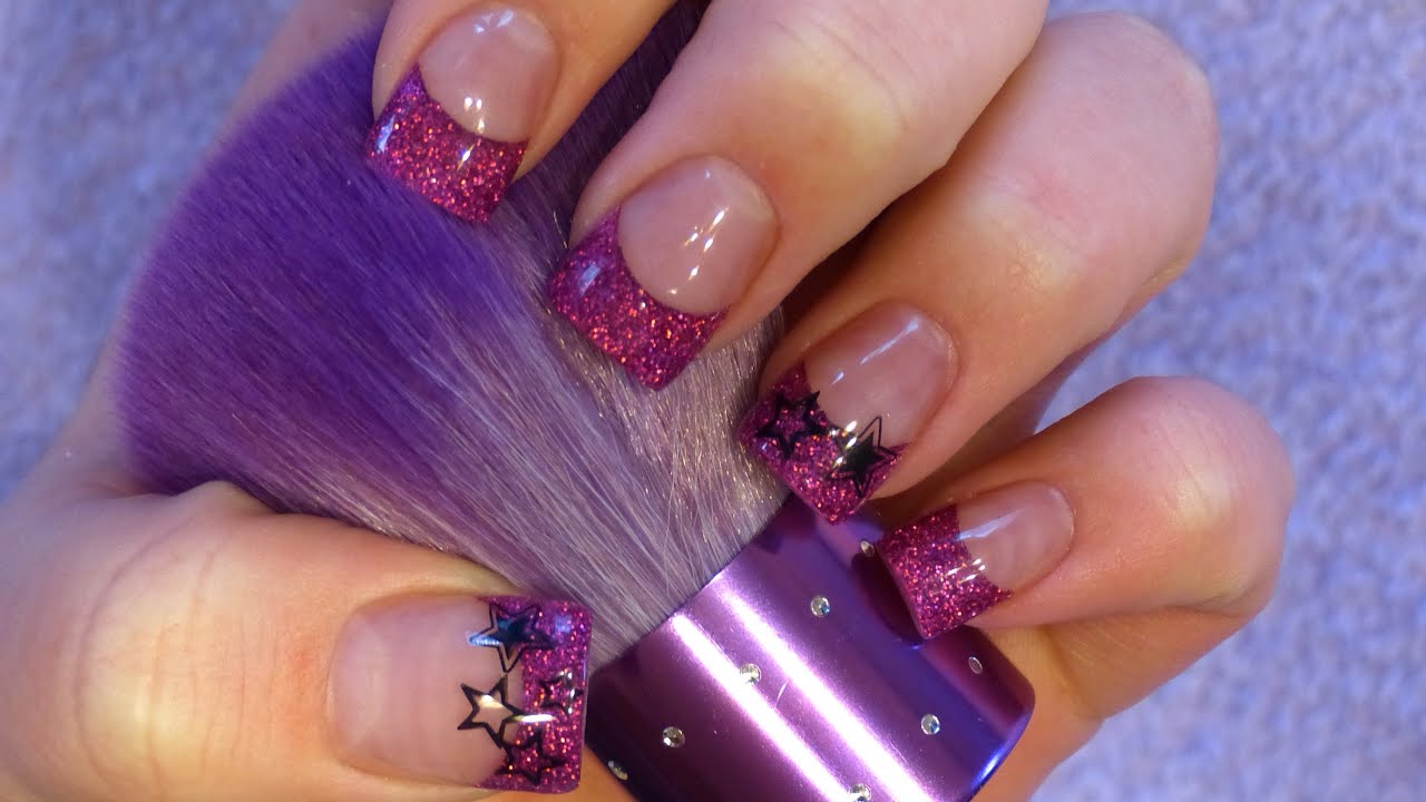 ☆★ Acrylic nail tutorial - Princess/Diva nails ★☆
