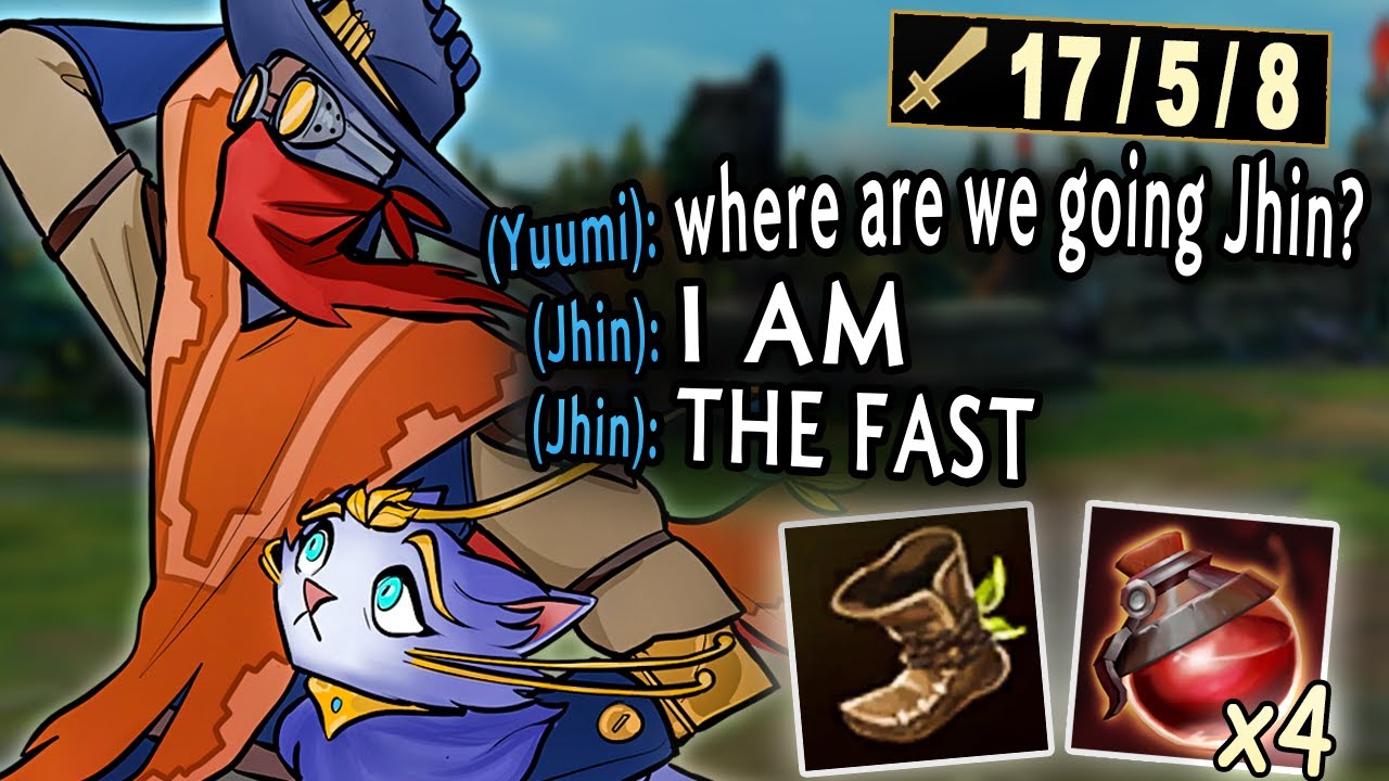 Once you hop on Jhin's Wild Ride, there's no going back.