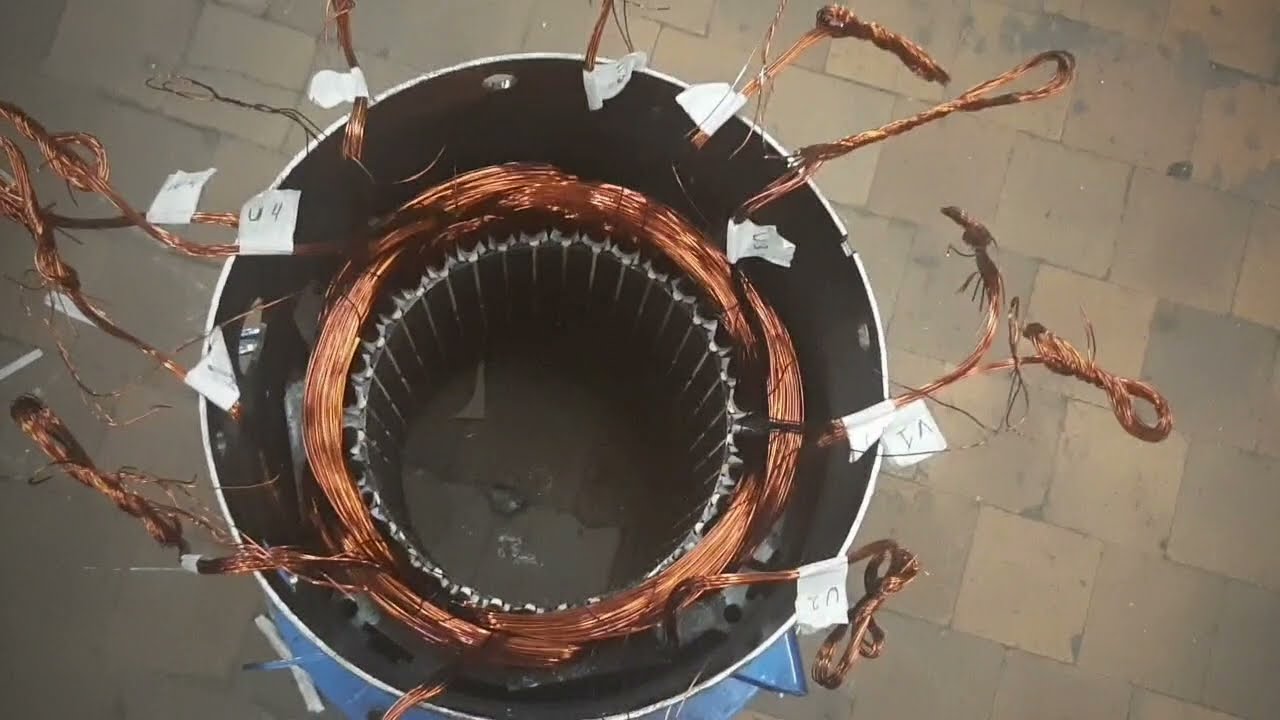ПЕРЕМОТКА ГЕНЕРАТОРА 36KWA - 1500R/MIN. РЕМОНТ ГЕНЕРАТОРА. generator repair