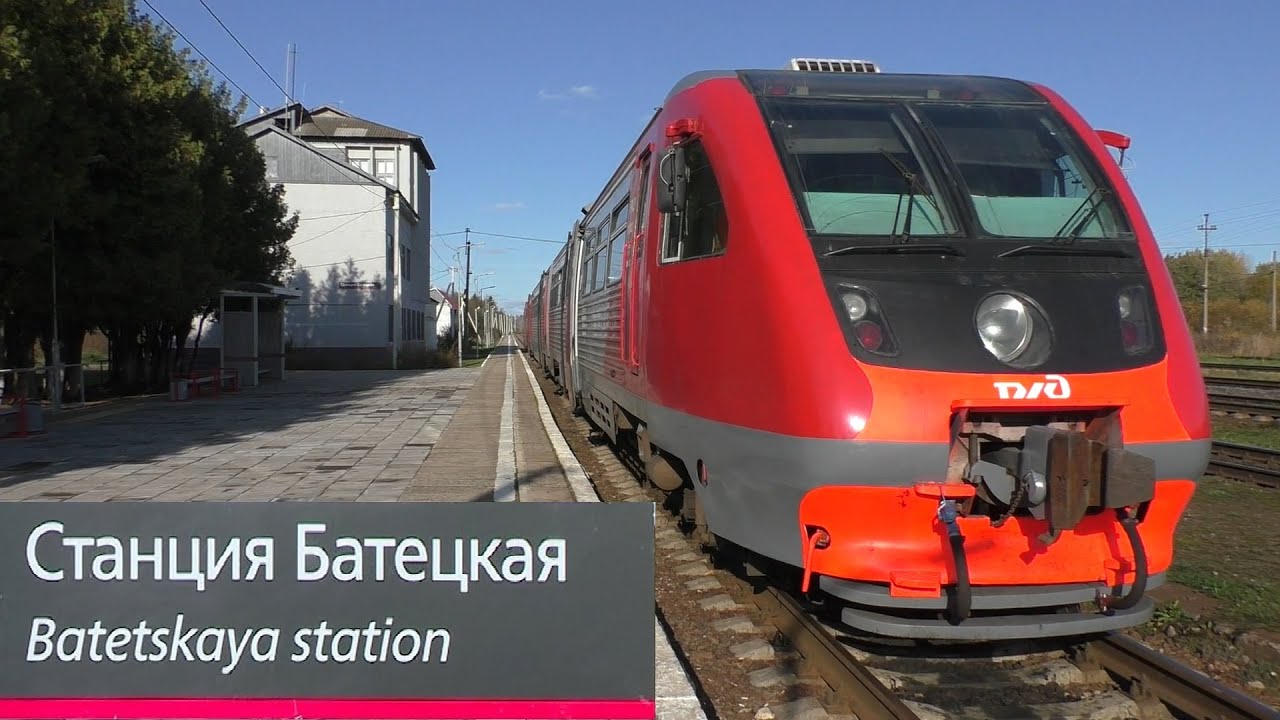 Поезд Луга – Великий Новгород. Путешествие по диким местам на поезде РА2