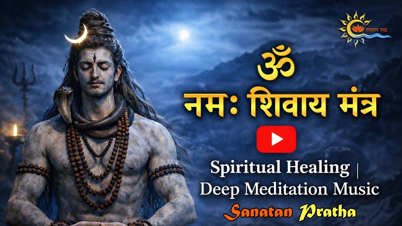 ॐ नमः शिवाय मंत्र | Spiritual Healing | Deep Meditation Music | Sanatan Pratha