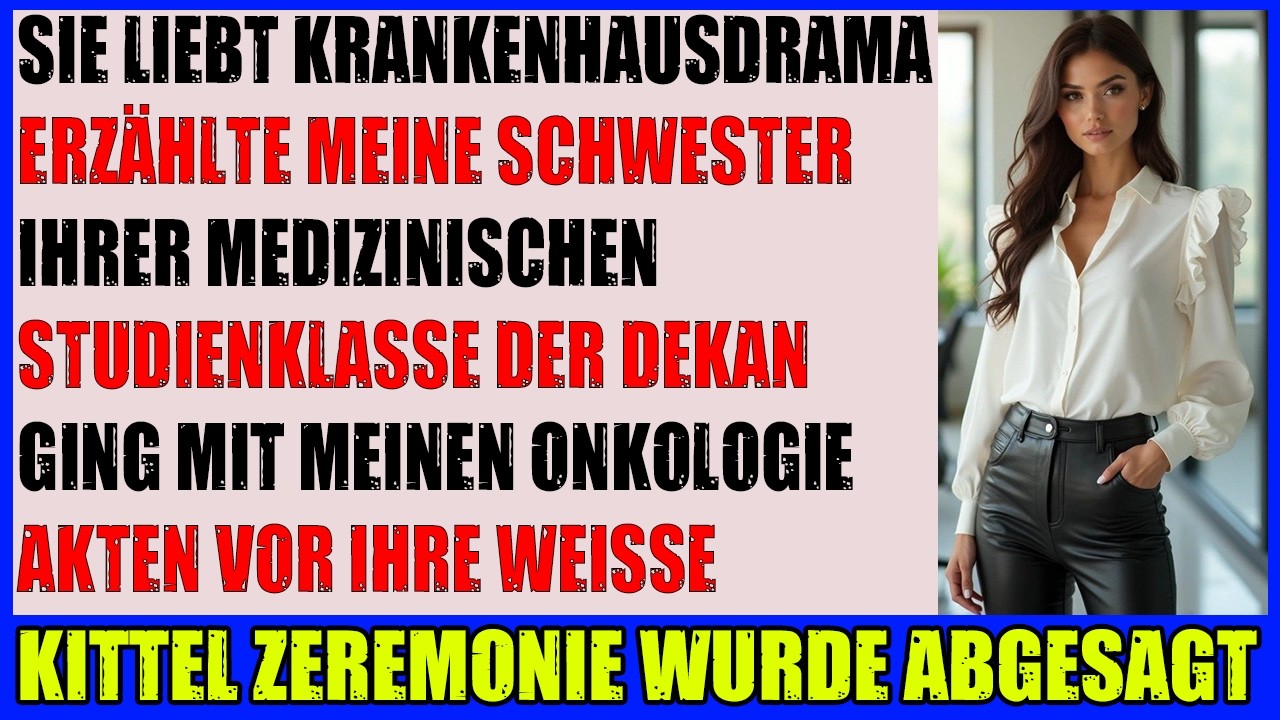 Bei der Abschlussfeier meiner Schwester nannten sie mich aufmerksamkeits­süchtig ohne zu wissen
