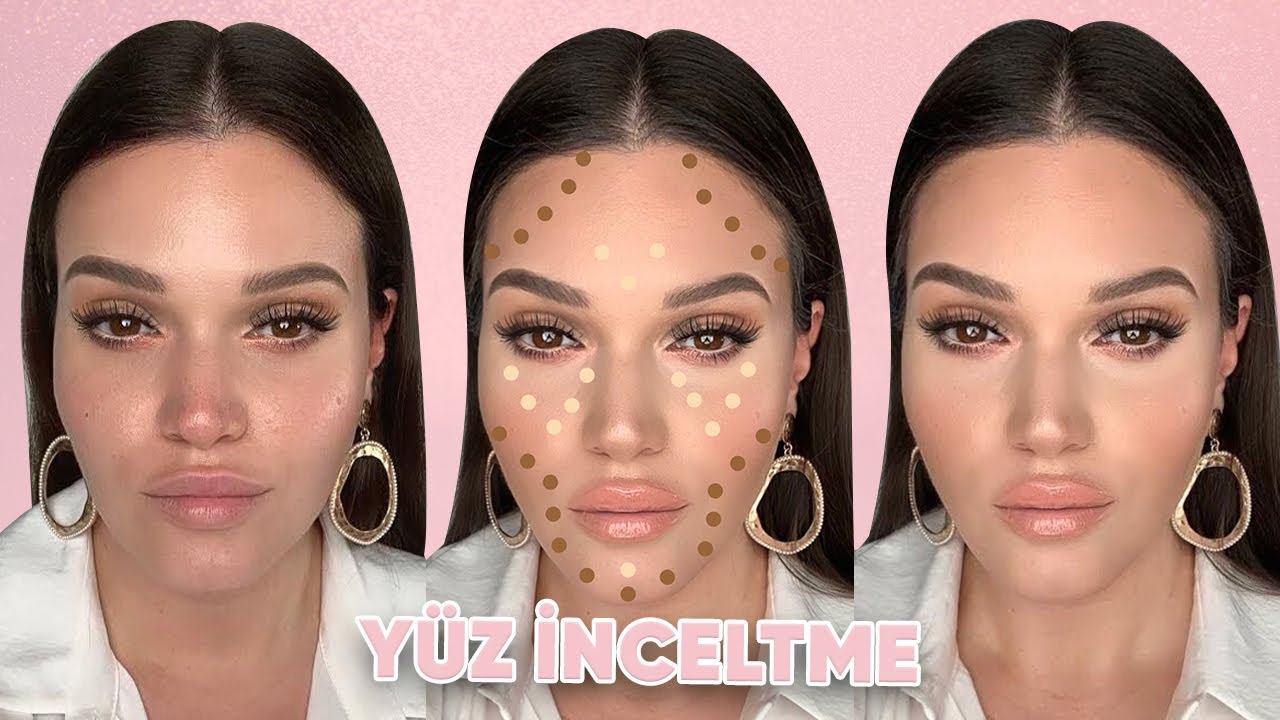 Yüz İnceltme, Kolay Kontür Uygulaması 💓