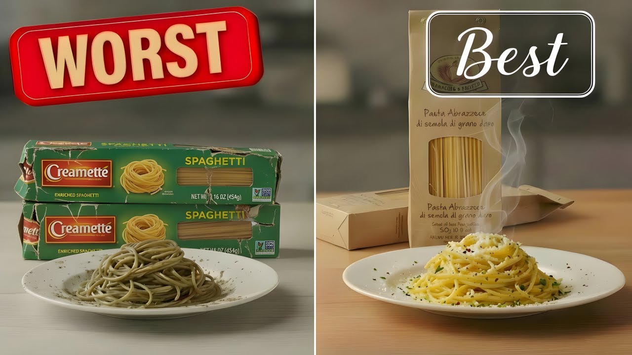 5 Spaghetti Brands That Are A TOTAL SCAM And 5 That Actually Taste Like Italy