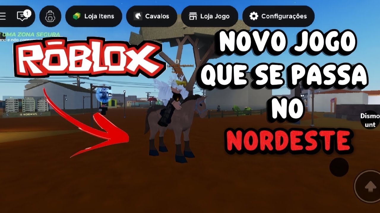 O NOVO JOGO NA ROBLOX QUE SE PASSA NO NORDESTE  ( O NORDESTE)